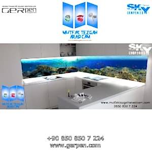 Mutfak Tezgah Arası Cam GerPen