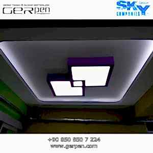 Transparan Gergi Tavan