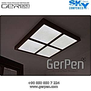 Transparan Gergi Tavan