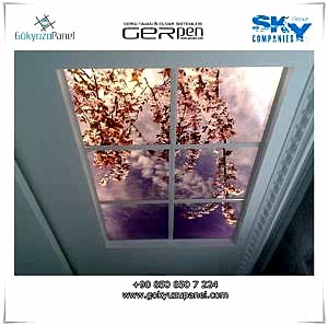 Gergi Tavan Gökyüzü Panel 3