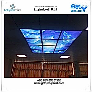 Gergi Tavan Gökyüzü Panel 4