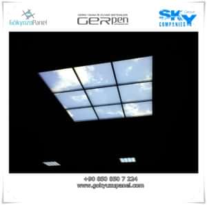 Gergi Tavan Gökyüzü Panel 7