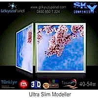 Gergi Tavan Gökyüzü Panel