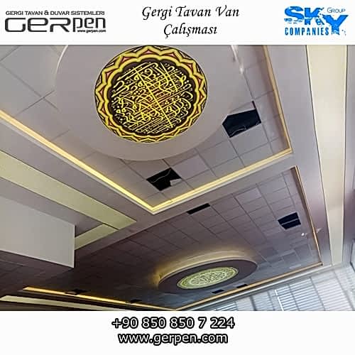 Gergi Tavan Van Çalışması