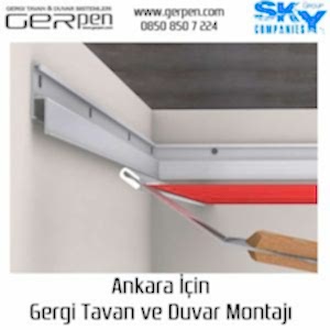 Ankara Gergi Tavan ve Duvar Montajı