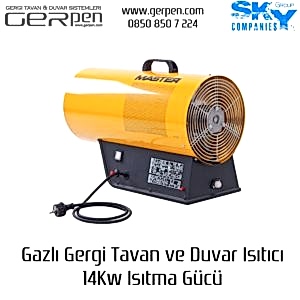 Gergi Tavan Isıtıcısı (Brülör)