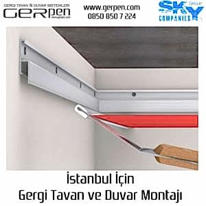 İstanbul Gergi Tavan ve Duvar Montajı
