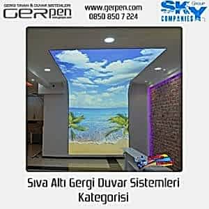 Sıva Altı Gergi Duvar