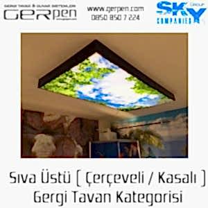 Sıva Üstü ( Çerçeveli / Kasalı ) Gergi Tavan