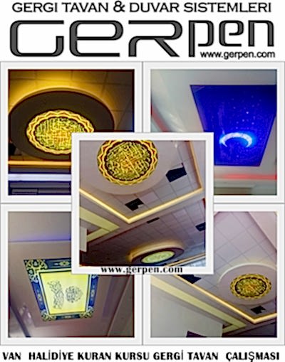 van halidiye kuran kursu gergi tavan